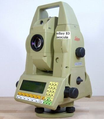 Leica TCA1100L robotic total station w/RCS1000 + radios