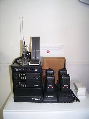 Motorola radius GR300 uhf repeater SP50 radio set 40W 