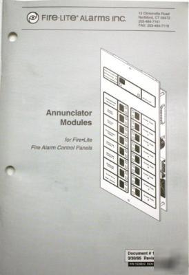 New firelite alarms afm-32AX annuciator panel - in box 