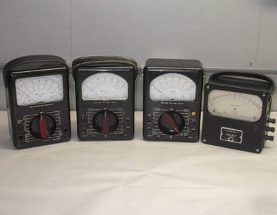  voltage meter ac dc (4 of them)