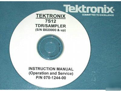 Tektronix 7S12 tdr service manual