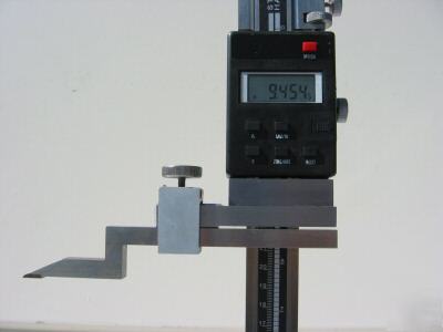 0 - 18'' digital electronic inch / metric height gage
