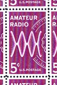 1260 ham radio operators sheet 50 us stamps 1964