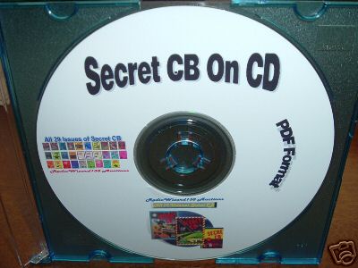 29 issues of secret cb manuals on cd volumes 1-29