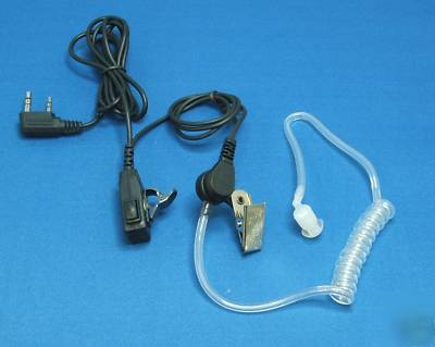 Acoustic tube + mic + ptt for kenwood + most asian sets