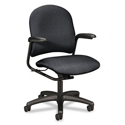 Alaris 4220 sers mid-back task chair iron gray upholsty