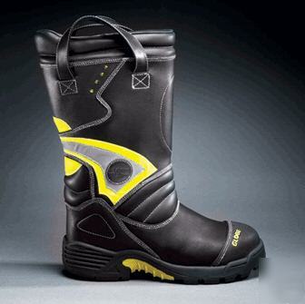 Globe footgear leather fire boots nfpa size: 12M