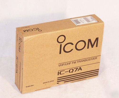 Icom ic-Q7A dual band fm transceiver excellent cond. 