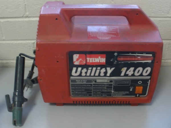 Telwin utility 1400 electronic welder 100 amp - italy