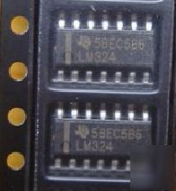 10 pcs LM324N LM324 low power quad op amp sop-14