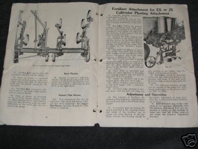 1950 minneapolis moline z tractor impl. manual, scarse