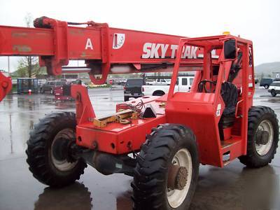 1998 skytrak 8042 foam filled tires motivated seller