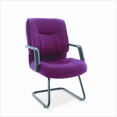 Alera stratus series guest chair, burgundy fabric