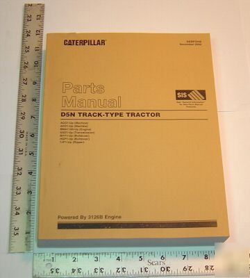 Caterpillar parts book- D5N track-type tractor - 2002