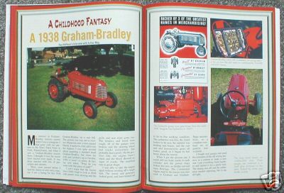Graham bradley farm tractor antique power