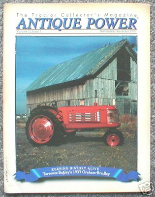 Graham bradley farm tractor antique power