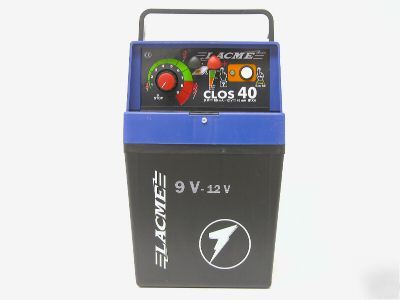 Lacme clos 40-12 volt battery electric fence energizer