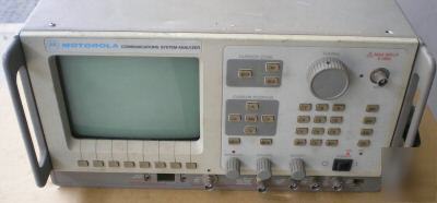Motorola R2600A communications system analyzer 