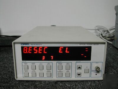 Oriel instrument optical power meter model 70310