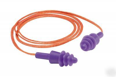 Twisters reusable & comfortable earplugs w/ cord 5 pair