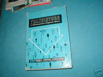 Vintage 1962 transistors itt program manual hc dj