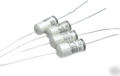 Bc components 138AML axial lead capacitors 1UF / 100V 