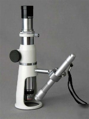 20X stand / shop / measuring microscope + pen light 