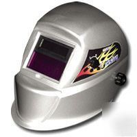 Astro solar auto darkening flamed welding helmet