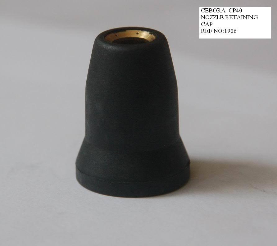 Cebora cp-40 plasma cutter nozzle retaining cap 1906 3P