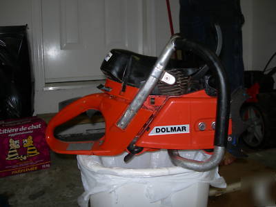 Dolmar 7900 modified for falling timber