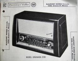 1958 blaupunkt 2330 4-band radio service manual