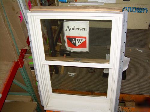 Andersen white TW20210 double hung window low-e & argon