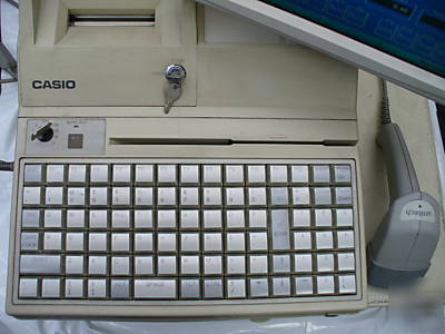 Casio sa-5100 pc pos terminal w/ barcode scanner