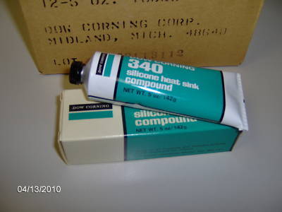 Dow corningÂ® 340 heat sink compound 5OZ tubes