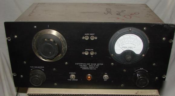 General radio 732-b distortion & noise meter