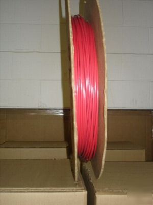 Heat shrink tubing - 1/16 red pvc 1-1000' spool