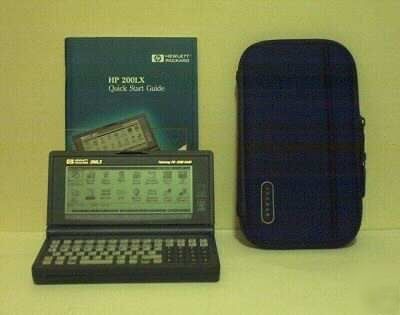 Hp 200LX palmtop pc 2MB ram with case & manual