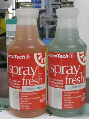 Surco tech spray fresh two scents to pick from lot of 2