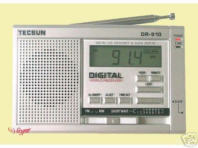  tecsun dr-910 fm/am/sw digital radio