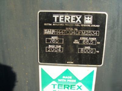 2004 terex 760B backhoe loader