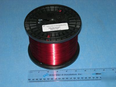 Awg 30 copper magnet wire SPN155 red