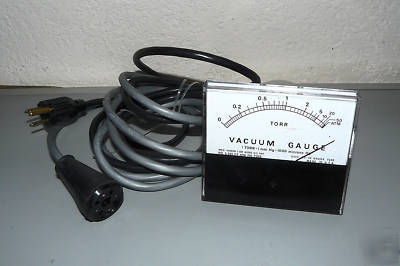 Economy vacuum gauge model vh-4, 0-50 torr range