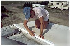 Eternabond white mobile home roof repair seal 6