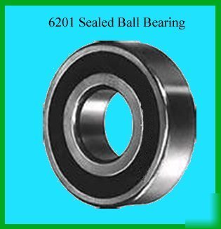 New set of 2 sealed ball bearings 6201 12MX32MX10M