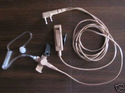 Otto communications 2-wire palm mic kit w/tube (beige)