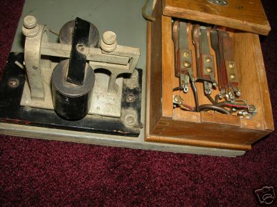 Sounder w.u. telephone co. & western electric relay box