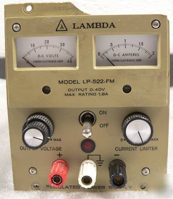Lambda LP522FM regulated power supply on sale 