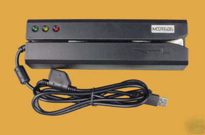 MSR606 magnetic credit card reader and writer encoder