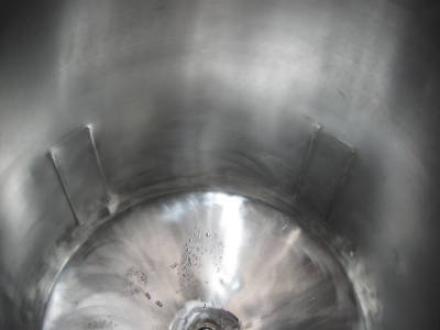 100 gal nooter 316 stainless steel pressure tank 