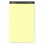 Ampad red margin legal ruled perforated pad |1 dz|